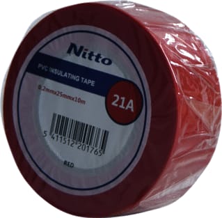 Nitto - Zelfklevende tape PVC TAPE RE 19MMX20M