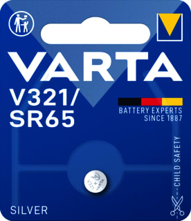 Varta - Special Silver Coin Batterij, niet oplaadbaar v321 / sr65 silver br