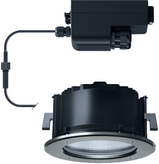 BEGA - Plafond-/wandarmatuur Plafondinb-Diep Rvs 24294