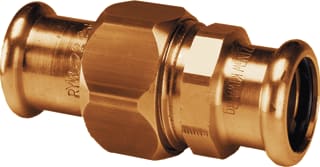 VSH - XPRESS KOPER 6330 Fitting met 2 aansluitingen 3-D.Kopp 2Xcu-Pr 42X42