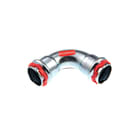 VSH - SudoPress Staalverzinkt SP8002V Fitting met 2 aansluitingen Sudopress Bocht 90 Ff 35