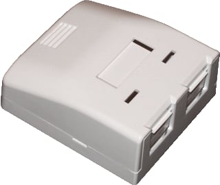Radiall - RDC Datacontactdoos twisted pair Wandopbouwdoos 2V