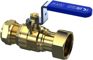 Raminex - S.28 Kogelafsluiter Kogelkr Dn20 22Knx1Wrt