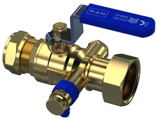 Raminex - S.28 Kogelafsluiter Kogelkr Dn20 22Knx1Wrt+Aft
