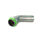 VSH - SudoPress RVS SP6040V Fitting met 2 aansluitingen Sudopress Bocht 45 F 54