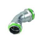 VSH - SudoPress RVS SP6041V Fitting met 2 aansluitingen Sudopress Bocht 45 Ff 35