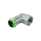 VSH - SudoPress RVS SP6090GV Fitting met 2 aansluitingen sudo kniekopp 90 ff 54xrp2