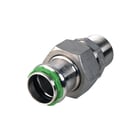 VSH - SudoPress RVS SP6331GV Fitting met 2 aansluitingen sudo rvs overg3d fm15x41/2