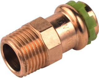 VSH - SudoPress Koper SP4243GV Fitting met 2 aansluitingen Sudo Koper Overg Fm22Xr1/2