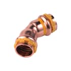 VSH - SudoPress Koper Gas SPG5041V Fitting met 2 aansluitingen Sudopress Bocht 45 Ff 28