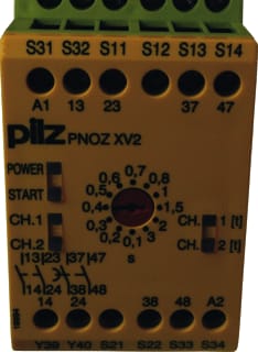 Pilz - PNOZ Relais vr veiligheidsstroomcircuits Xv2 24Vdc 3S Instelb