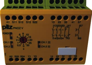Pilz - PNOZ Relais vr veiligheidsstroomcircuits V 30Sec 24Vdc