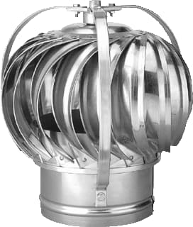 Anjo - Penn Ventilatiekap voor dakopstand Penventilator 200Mm **