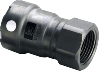 Viega - Megapress S 4312 Fitting met 2 aansluitingen 769772
