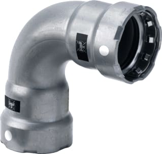 Viega - Megapress S 4316 Fitting met 2 aansluitingen 769864