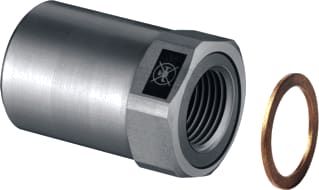 Viega - Megapress S 4312.7 Fitting met 2 aansluitingen 777739