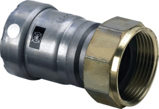 Viega - Megapress S 4363 Fitting met 2 aansluitingen 777746