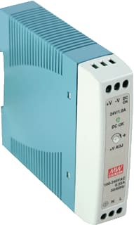 Mean Well - MDR Gelijkstroomvoedingseenheid Voed. Mdr-20-5