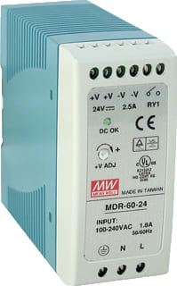 Mean Well - MDR Gelijkstroomvoedingseenheid Voed. Mdr-60-5