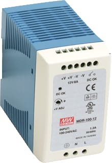 Mean Well - MDR Gelijkstroomvoedingseenheid Voed. Mdr-100-12