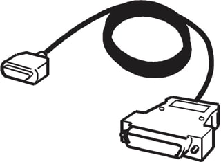 Mitsubishi - GOT 01 PC-kabel kab.g0t1000-ans/qans 1mt