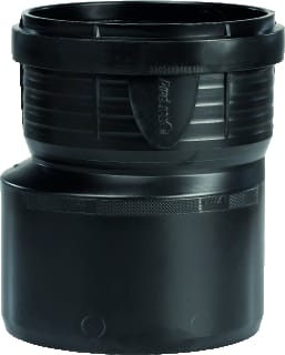Pipelife - Master 3 PLUS Fitting met 2 aansluitingen Ppm Verloop Lang 50X40 Zw