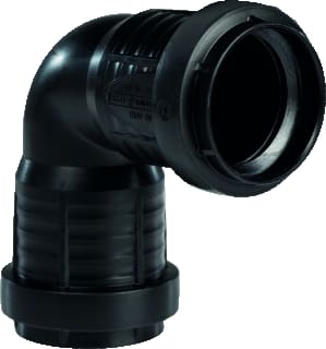 Pipelife - Master 3 PLUS Fitting met 2 aansluitingen Ppm Bocht 75 87,5 2Xm Zw