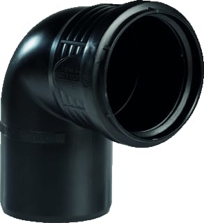 Pipelife - Master 3 PLUS Fitting met 2 aansluitingen Ppm Bocht 40 87,5 M/S Zw
