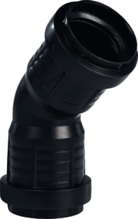 Pipelife - Master 3 PLUS Fitting met 2 aansluitingen Ppm Bocht 40 45Gr 2Xm Zw