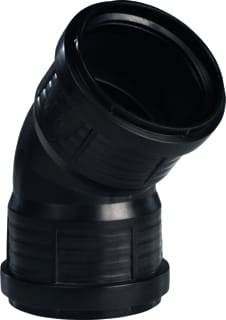 Pipelife - Master 3 PLUS Fitting met 2 aansluitingen Ppm Bocht 110 45 2Xm Zw
