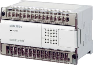 Mitsubishi - Compact FX1N PLC digitale in- en uitgangsmodule fx1n ext.24/16-io-r 240ac