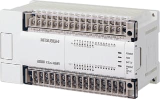 Mitsubishi - Compact FX2N 24Vdc PLC basiseenheid fx2n 24/24-io-rel 24vdc