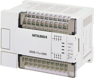 Mitsubishi - Compact FX2N 240Vac PLC basiseenheid fx2n 8/8-io-rel 240vac