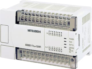 Mitsubishi - Compact FX2N 240Vac PLC basiseenheid fx2n 16/16-io-rel 240vac