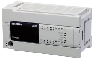 Mitsubishi - Compact FX3U 240Vac PLC basiseenheid Fx3U 24/24-Io-Rel