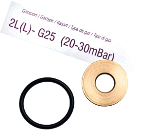 Intergas - Brandstofaanpassingsset 075797