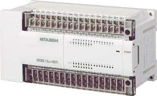 Mitsubishi - Compact FX.N+FX3U PLC digitale in- en uitgangsmodule Fxn/3 Ext.24/24-I/Or 24Dc