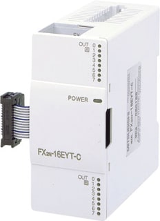 Mitsubishi - Compact FX.N+FX3U Modulair PLC digitale in- en uitgangsmodule Fxn/3 Ext.Uit 16Xtra 24Dc