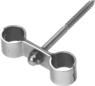 Walraven - BIS Duplo 350 Dubbele pijpbeugel Dubb Pypbeug 22Mm-351 M/P