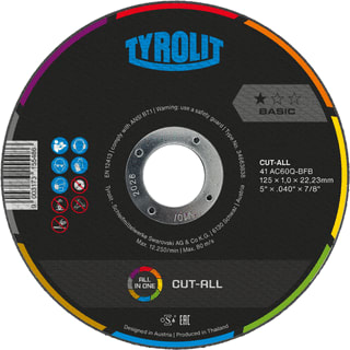 Tyrolit - BASIC CUT-ALL Slijpschijf Slijp 34663838