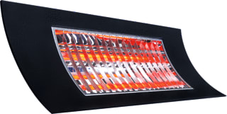 DRL - E-COMFORT Oasi Low Glare Warmtestraler Ecmf Oasi Zwart