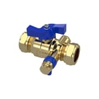 Raminex - S.28 Kogelafsluiter Kogelkr Dn20 22Kn Vlnd