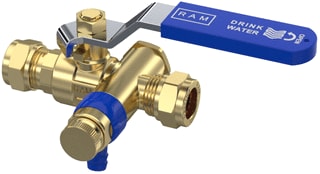 Raminex - S.28 Kogelafsluiter Kogelkr Dn10 12Kn