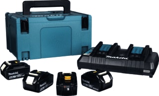 Makita - LXT Gereedschapset (elektrisch/accu) Combiset Dc18Rd/4Xbl1850B