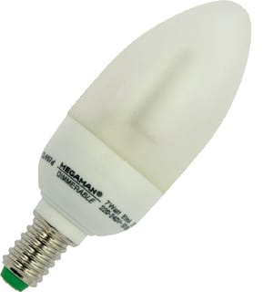 Megaman - DimmerAble Spaarlamp spaarlamp dim candle7we14
