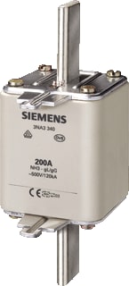 Siemens - 3NA3 NH3 Smeltpatroon (mes) Mespatroon 3Na3372 630A3