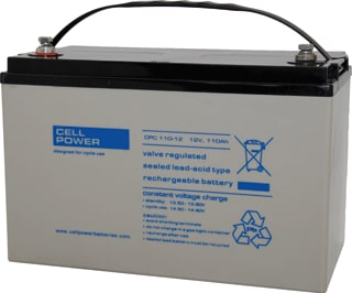 Cellpower - CPC Cyclische Accu (lood) Ldaccu Gesl 12V110Ah