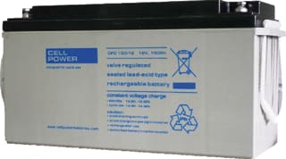 Cellpower - CPC Cyclische Accu (lood) Ldaccu Gesl 12V150Ah