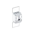 Schneider Electric - Compact NSX Vermogensschakelaar scheidingsplaat Isolschm 3P Poolst 45Mm Zk2