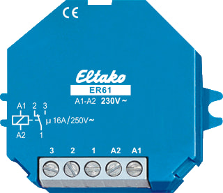 Eltako - ER 61 Schakelrelais inb. sch.rel 1w er61-230v